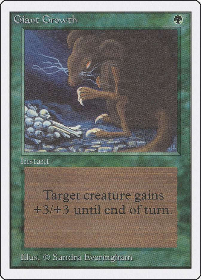 Giant Growth 198/302 (Unlimited Edition)  | Good Games Morley