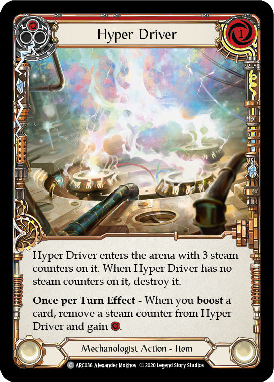 Hyper Driver [U-ARC036] (Arcane Rising Unlimited)  Unlimited Normal | Good Games Morley