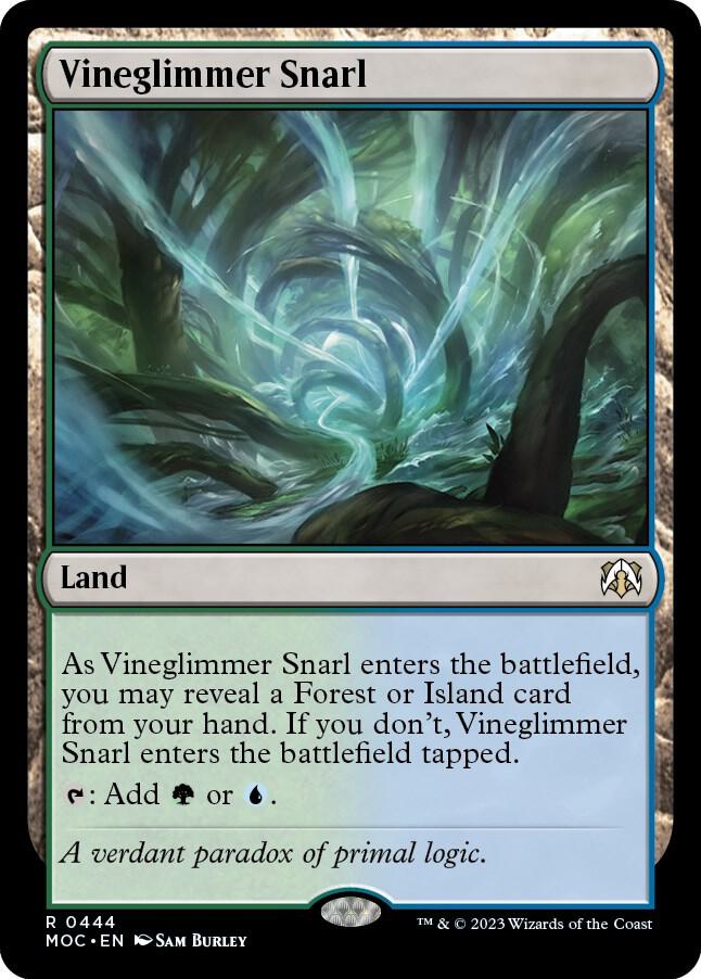 Vineglimmer Snarl 444/444 (Commander: March of the Machine)  | Good Games Morley