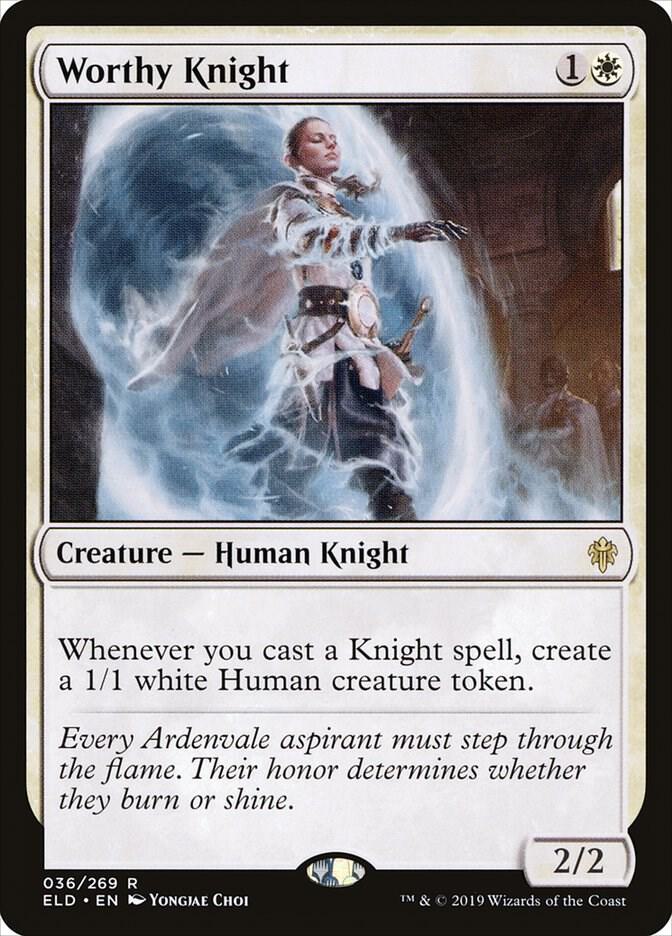 Worthy Knight 36/269 (Throne of Eldraine)  | Good Games Morley
