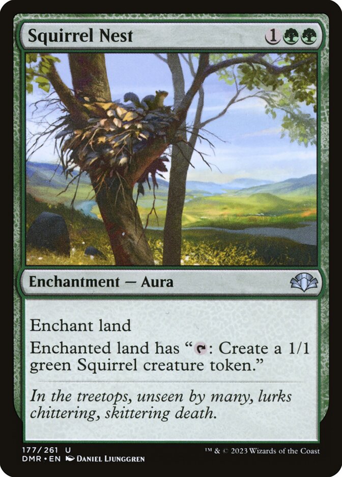 Squirrel Nest 177/261 (Dominaria Remastered)  - Foil | Good Games Morley