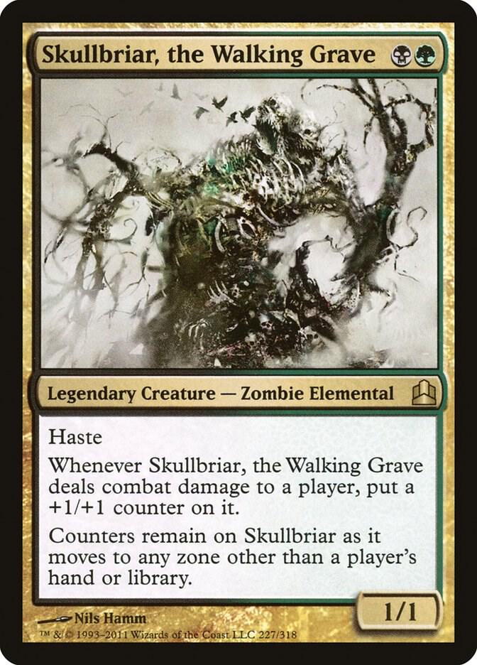 Skullbriar, the Walking Grave 227/318 (Commander)  | Good Games Morley