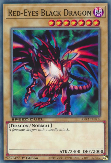 Red-Eyes Black Dragon [SGX3-ENB02] Common | Good Games Morley