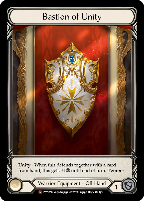 Bastion of Unity [DTD206] (Dusk Till Dawn)  Cold Foil | Good Games Morley
