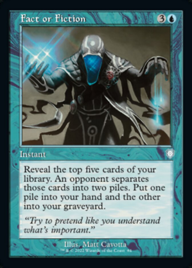 Fact or Fiction (Retro) [The Brothers' War Commander] | Good Games Morley