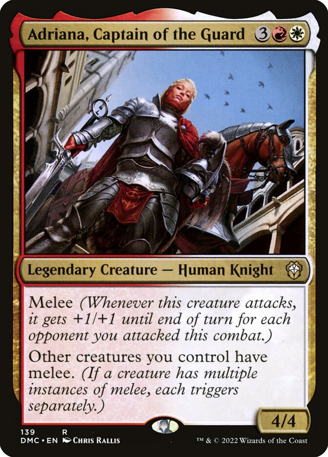 Adriana, Captain of the Guard 139/50 (Commander: Dominaria United)  | Good Games Morley