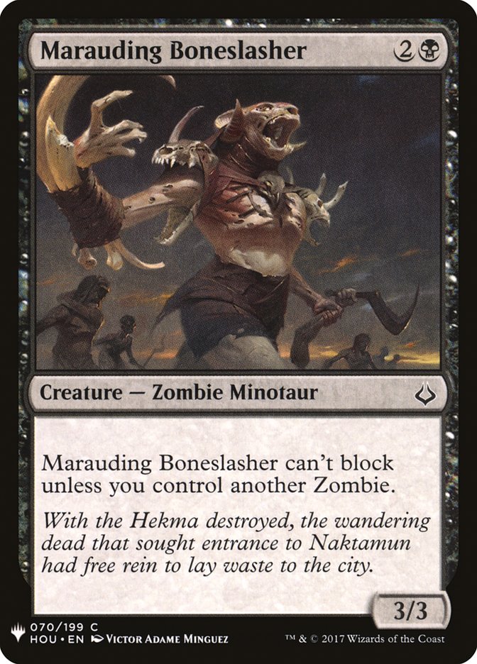 Marauding Boneslasher [Mystery Booster] | Good Games Morley