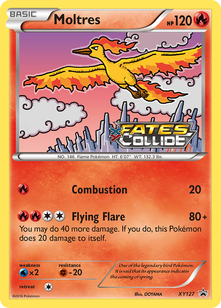 Moltres (XY127) [XY: Black Star Promos] | Good Games Morley