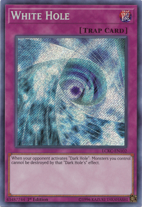 White Hole [LCKC-EN102] Secret Rare | Good Games Morley