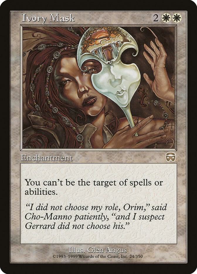 Ivory Mask 24/350 (Mercadian Masques)  | Good Games Morley