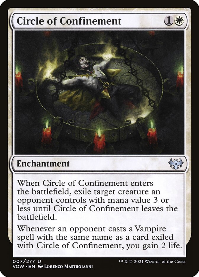 Circle of Confinement 7/277 (Innistrad: Crimson Vow)  | Good Games Morley