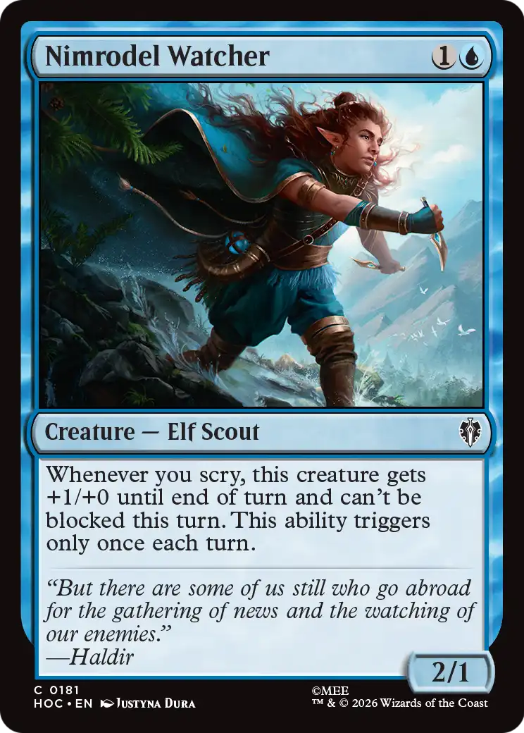 Nimrodel Watcher [The Hobbit: Eternal-Legal] | Good Games Morley
