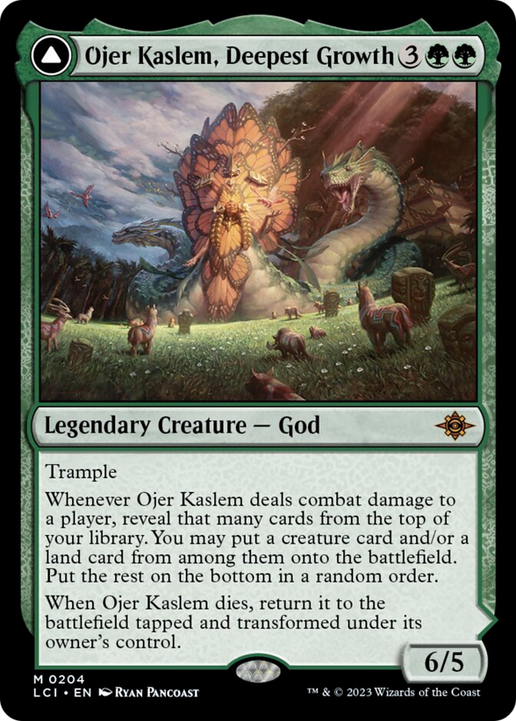 Ojer Kaslem, Deepest Growth // Temple of Cultivation [The Lost Caverns of Ixalan] | Good Games Morley