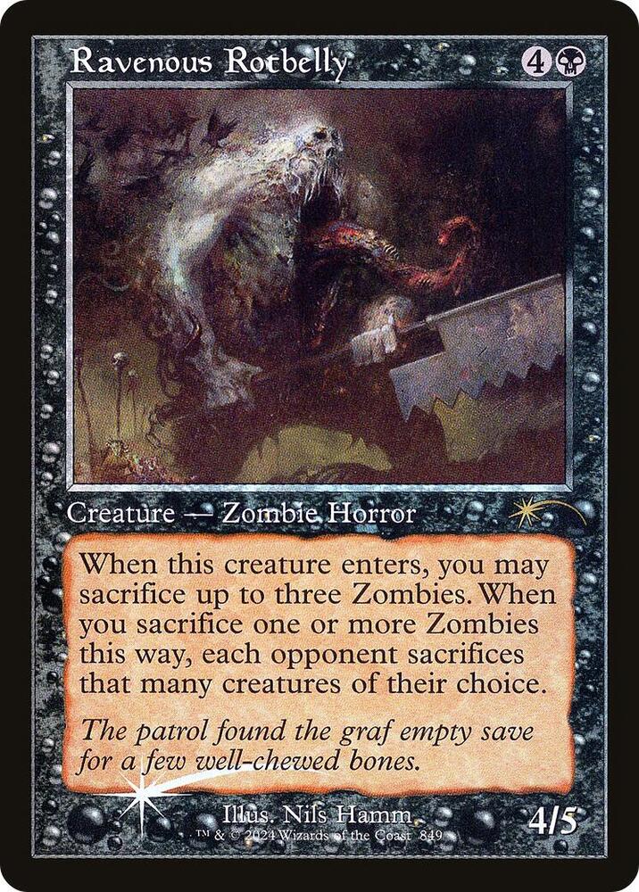 Ravenous Rotbelly 849 (Secret Lair Drop Series)  - Retro Foil | Good Games Morley