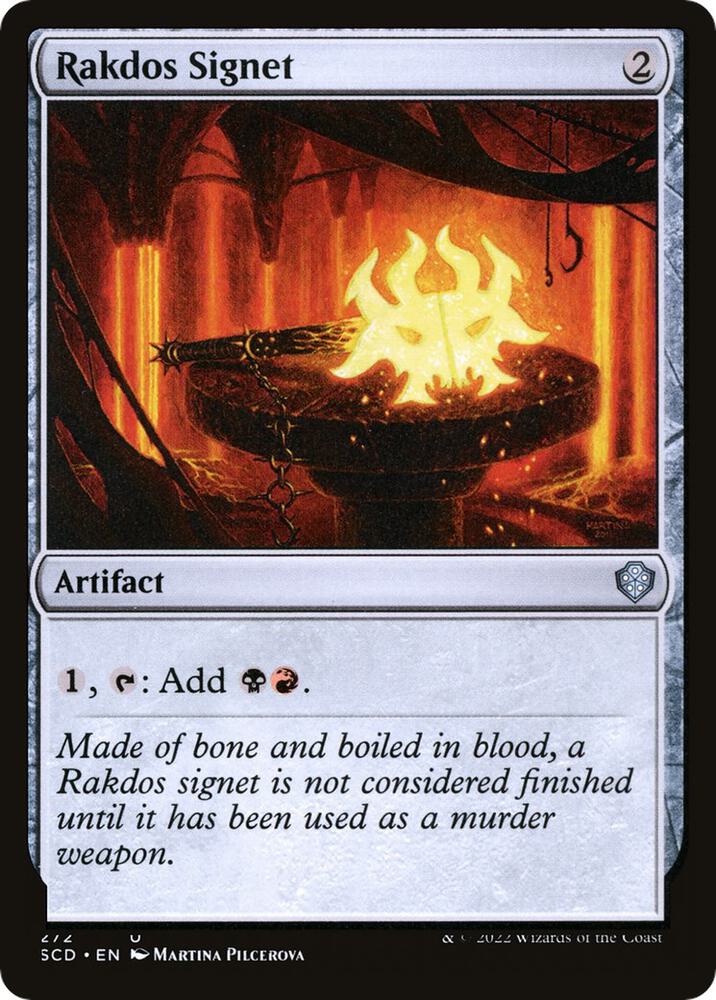 Rakdos Signet 272/352 (Starter Commander Decks)  | Good Games Morley