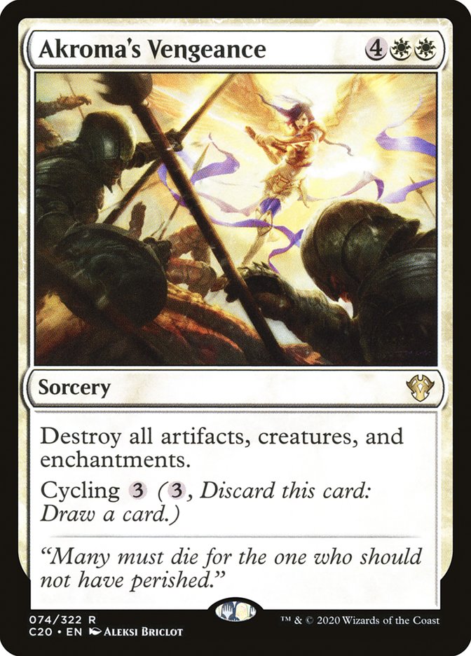 Akroma's Vengeance 74/322 (Commander 2020)  | Good Games Morley