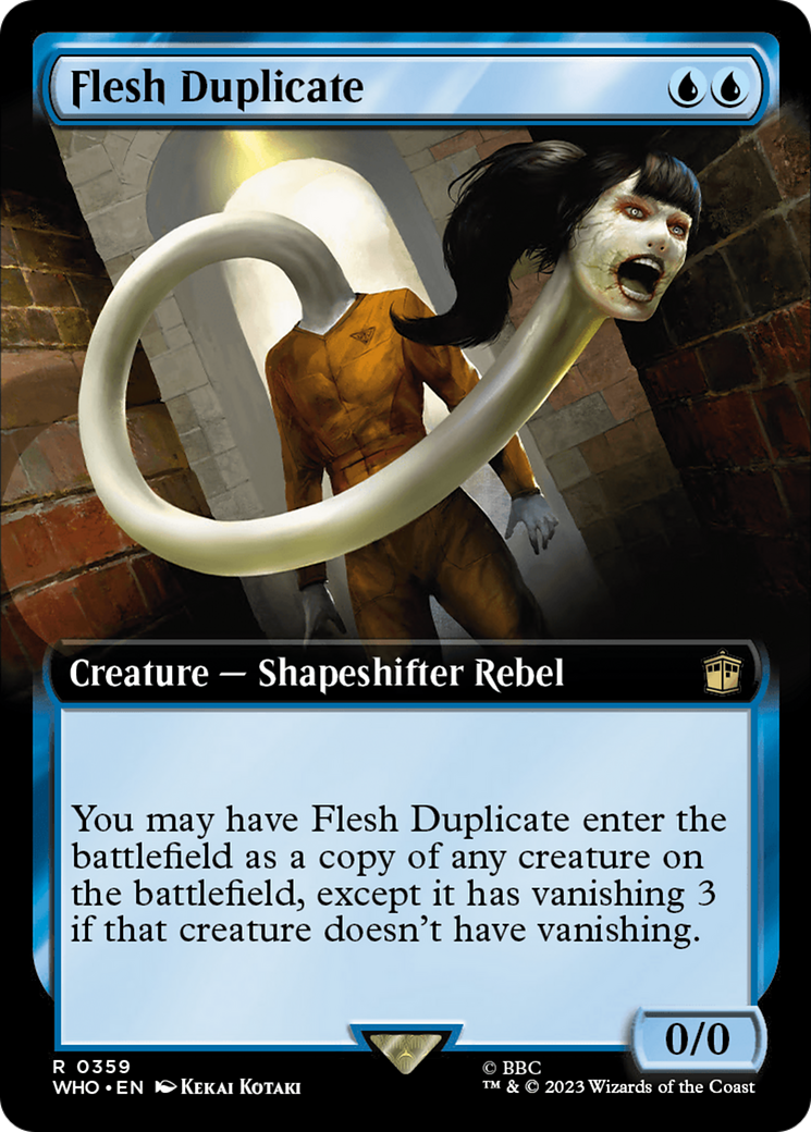Flesh Duplicate (Extended Art) [Doctor Who] | Good Games Morley
