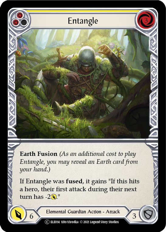 Entangle (Yellow) [U-ELE014] (Tales of Aria Unlimited)  Unlimited Normal | Good Games Morley