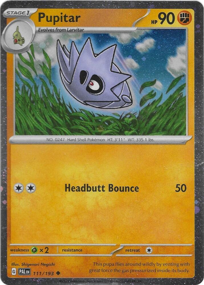Pupitar 111/193 (Miscellaneous Cards & Products)  - Cosmo Holofoil | Good Games Morley