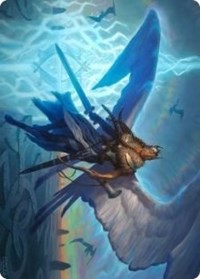 Righteous Valkyrie Art Card [Kaldheim Art Series] | Good Games Morley
