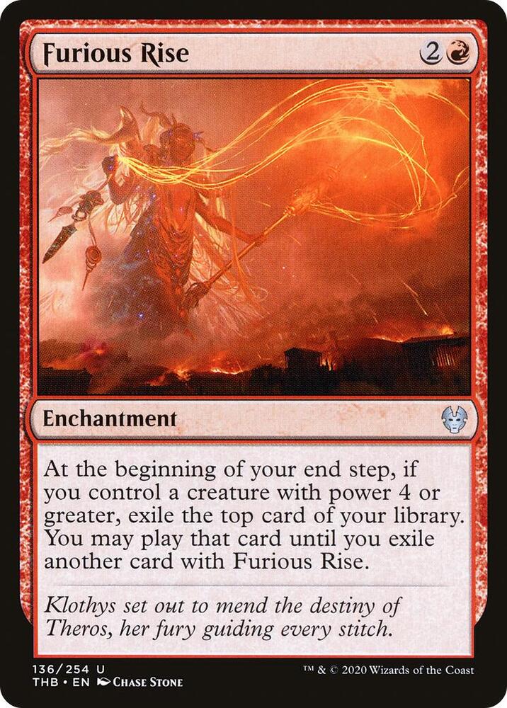 Furious Rise 136/254 (Theros Beyond Death)  | Good Games Morley