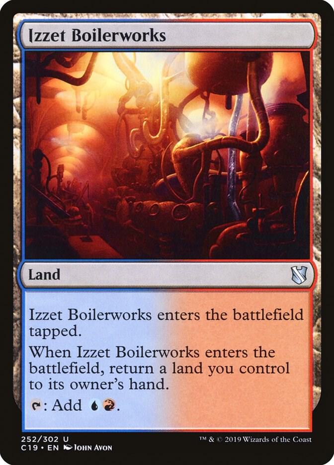 Izzet Boilerworks 252/302 (Commander 2019)  | Good Games Morley