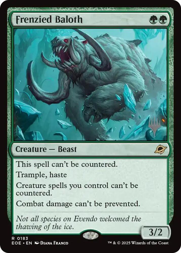 Frenzied Baloth 183 (Promo Pack: Edge of Eternities)  | Good Games Morley