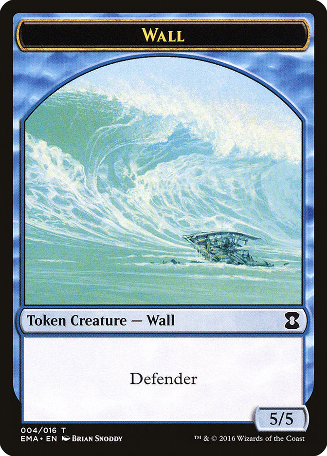 Wall Token [Eternal Masters Tokens] | Good Games Morley