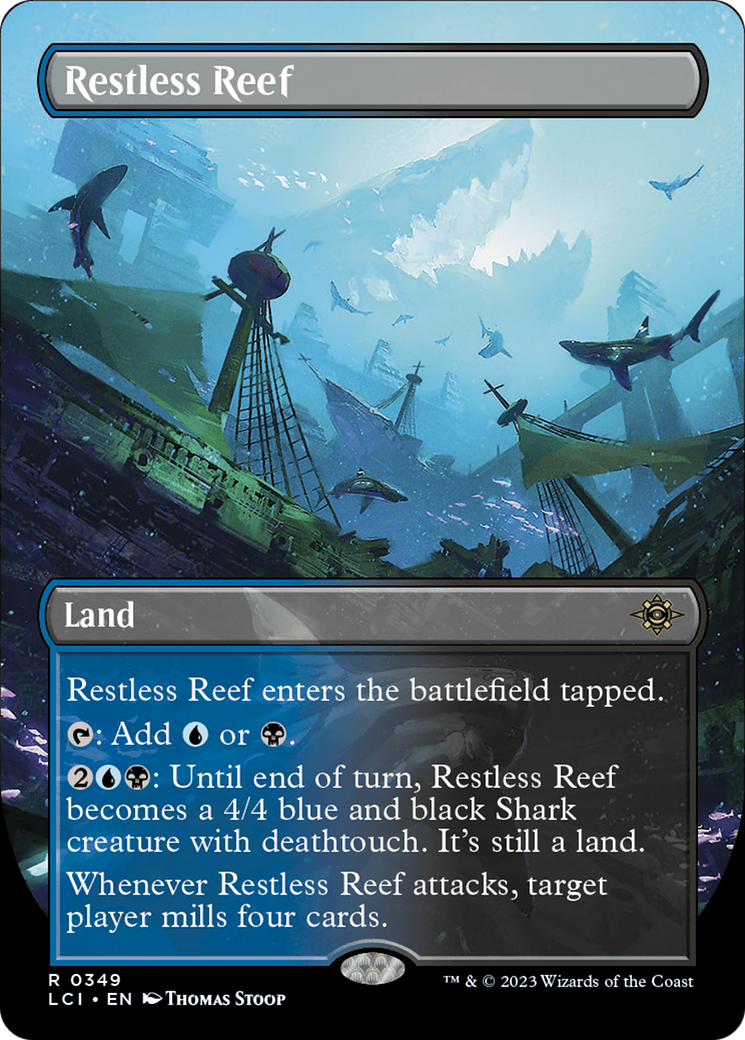 Restless Reef (Borderless) [The Lost Caverns of Ixalan] | Good Games Morley