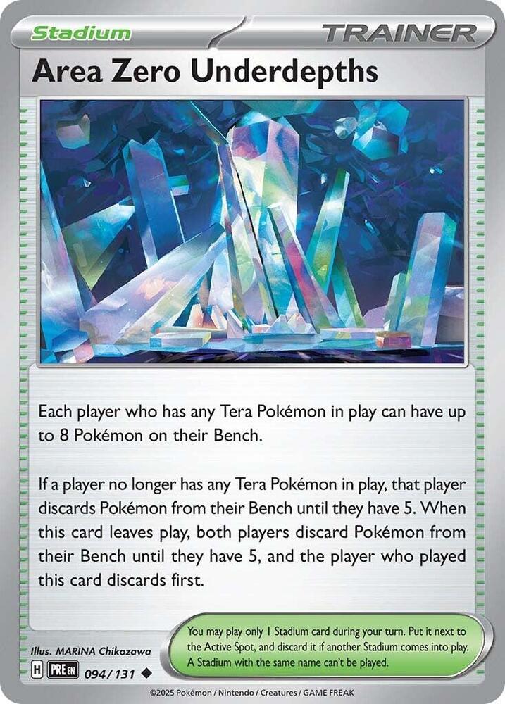 Area Zero Underdepths 094/131 (SV: Prismatic Evolutions)  | Good Games Morley