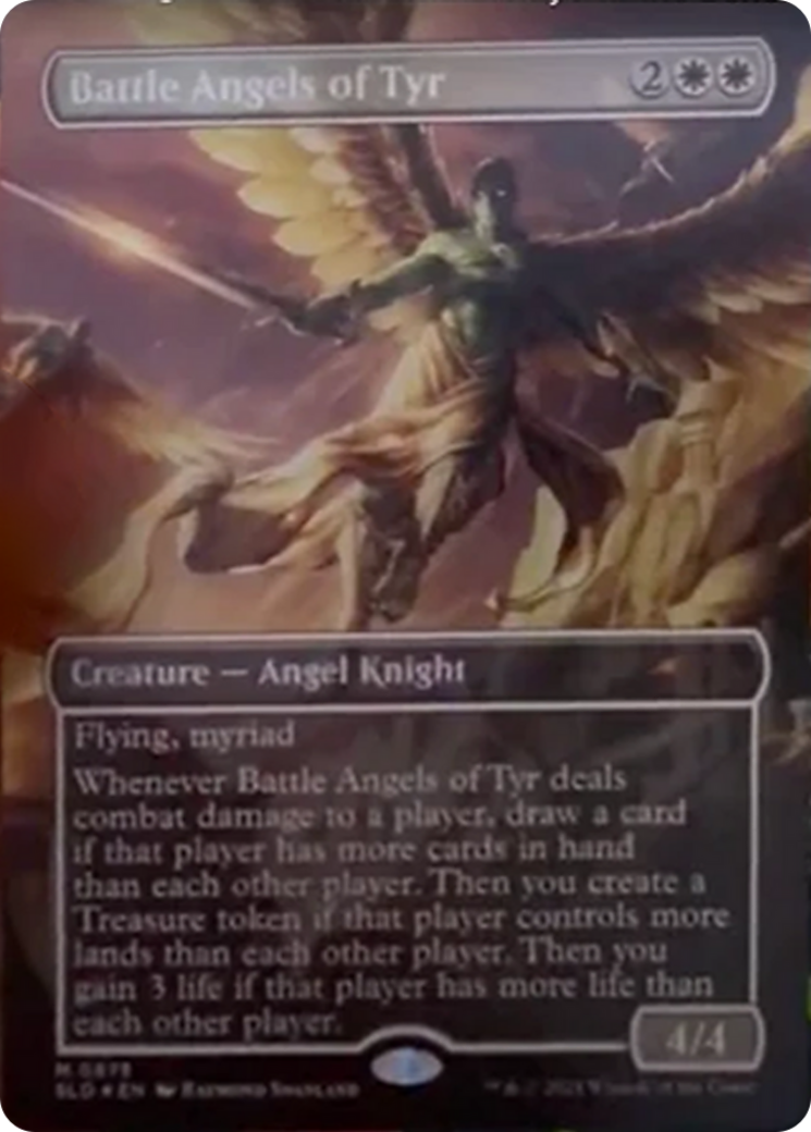 Battle Angels of Tyr (Rainbow Foil) [Secret Lair Drop Series] | Good Games Morley