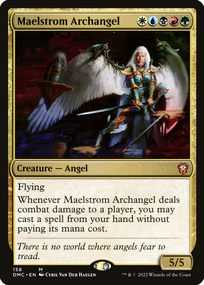 Maelstrom Archangel 158 (Commander: Dominaria United)  | Good Games Morley