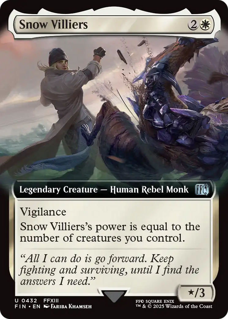 Snow Villiers (Extended Art) [FINAL FANTASY] | Good Games Morley