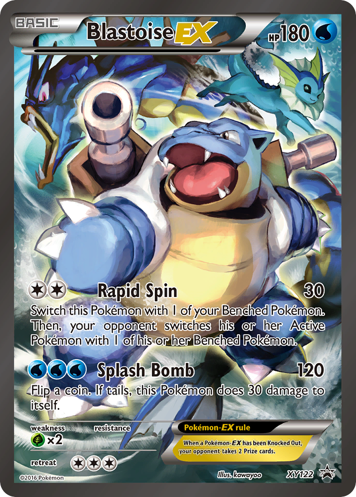 Blastoise EX (XY122) [XY: Black Star Promos] | Good Games Morley