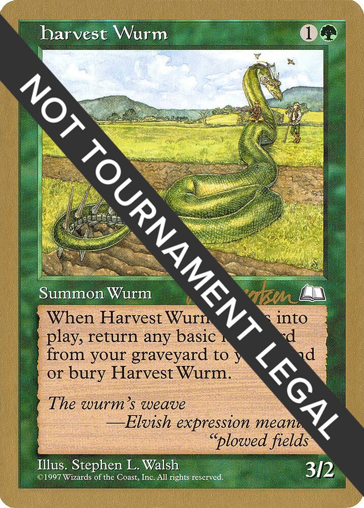 Harvest Wurm 1997 Svend Geertsen WTH sg130/131 (World Championship Decks)  | Good Games Morley