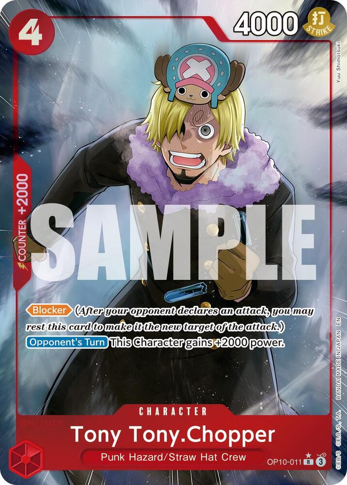 Tony Tony.Chopper OP10-011 (Premium Booster -The Best- Vol. 2)  - Alternate Art Foil | Good Games Morley
