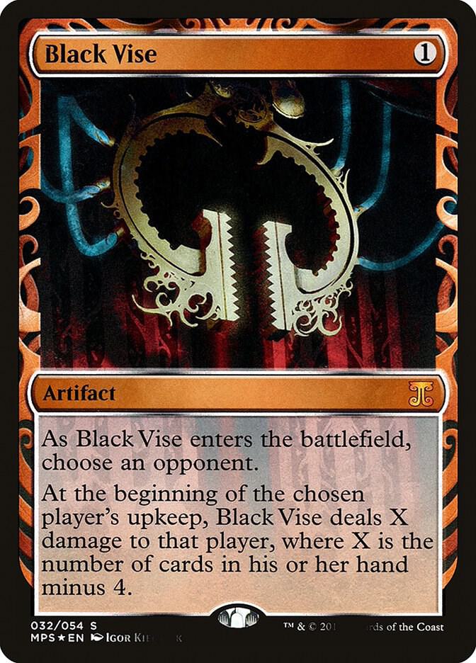 Black Vise 32/54 (Masterpiece Series: Kaladesh Inventions)  - Foil | Good Games Morley