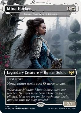 Mina Harker Thalia Guardian of Thraben 331/277 (Innistrad: Crimson Vow)  - Foil | Good Games Morley