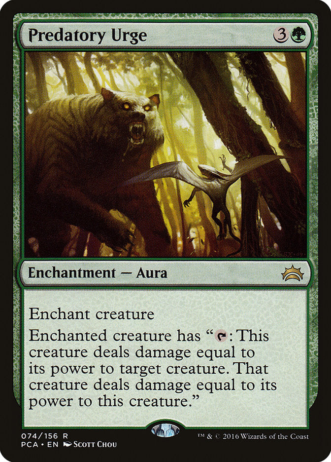 Predatory Urge 74/156 (Planechase Anthology)  | Good Games Morley
