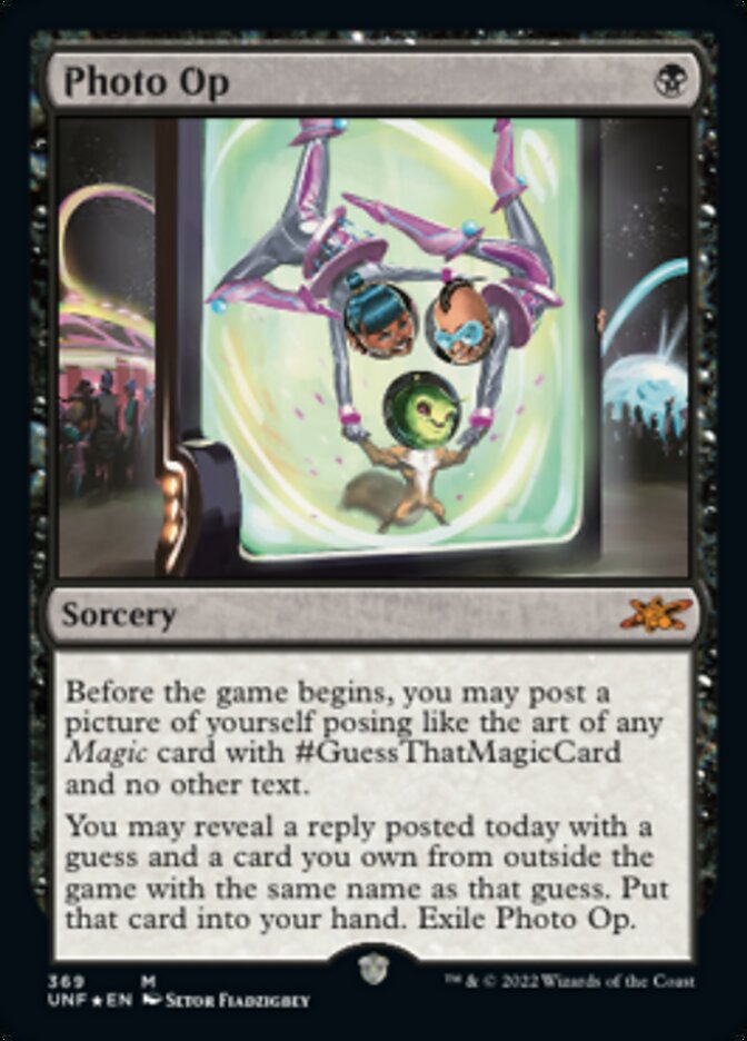 Photo Op (Galaxy Foil) [Unfinity] | Good Games Morley