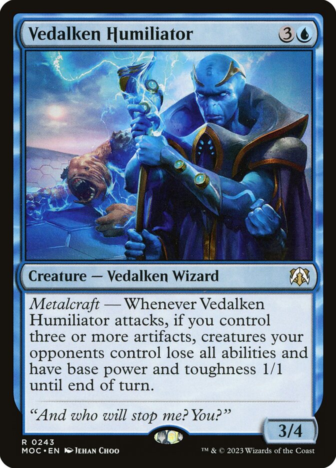 Vedalken Humiliator 243/444 (Commander: March of the Machine)  | Good Games Morley