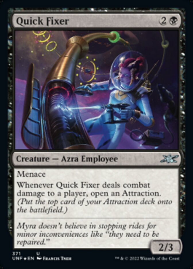 Quick Fixer (Galaxy Foil) [Unfinity] | Good Games Morley