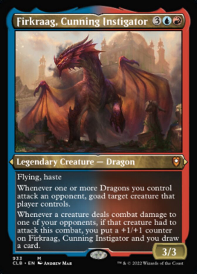 Firkraag, Cunning Instigator (Display Commander) (Foil Etched) [Commander Legends: Battle for Baldur's Gate] | Good Games Morley