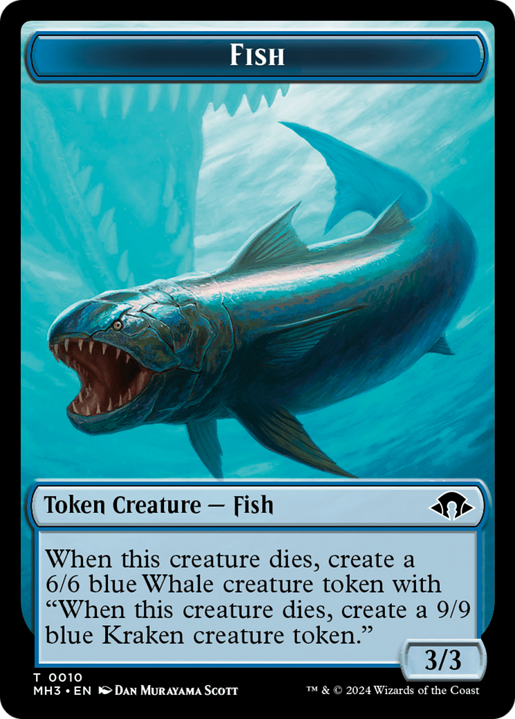 Fish Token [Modern Horizons 3 Tokens] | Good Games Morley