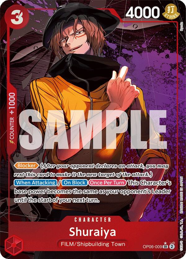 Shuraiya OP06-009 (Wings of the Captain)  - Alternate Art Foil | Good Games Morley