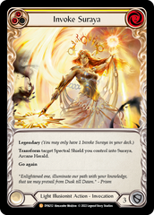 Invoke Suraya // Suraya, Archangel of Knowledge [DYN212] (Dynasty)  Rainbow Foil | Good Games Morley