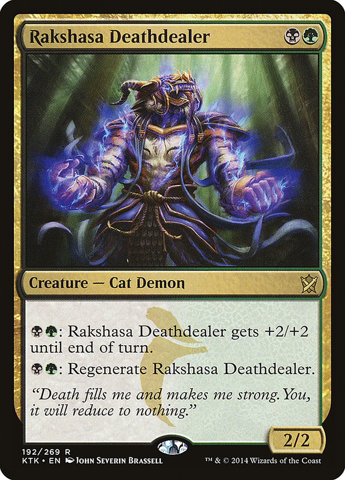 Rakshasa Deathdealer 192/269 (Khans of Tarkir)  | Good Games Morley