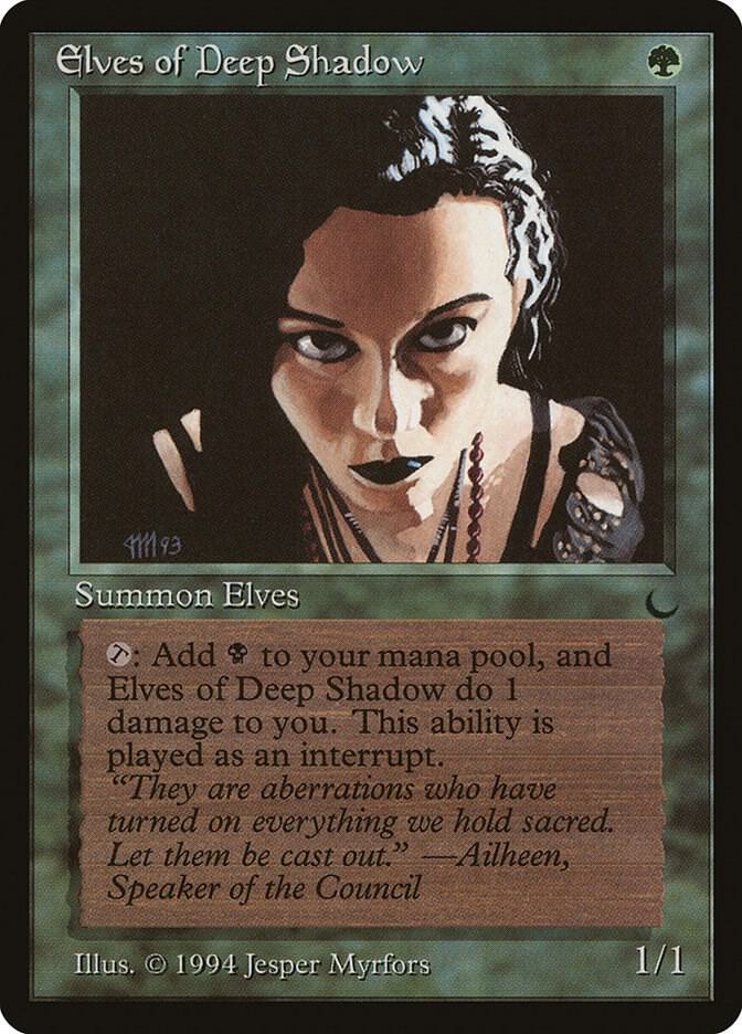 Elves of Deep Shadow 76/119 (The Dark)  | Good Games Morley