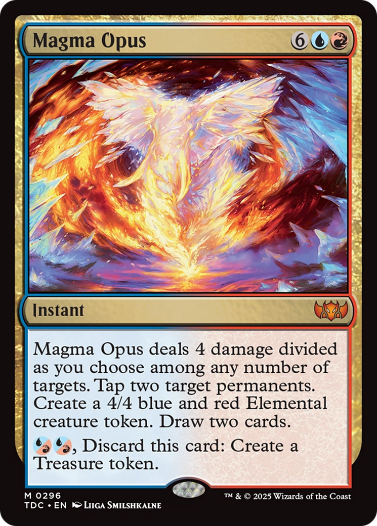 Magma Opus [Tarkir: Dragonstorm Commander] | Good Games Morley