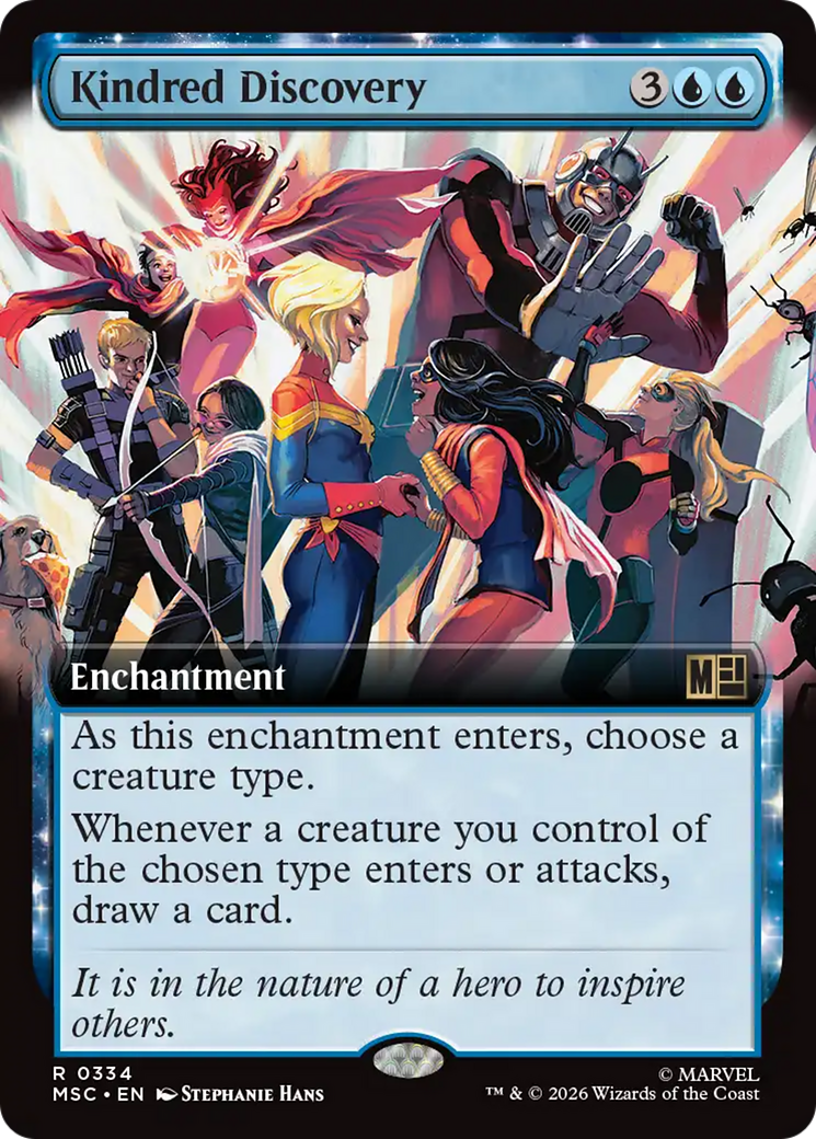 Kindred Discovery (Extended Art) [Marvel Super Heroes Commander] | Good Games Morley